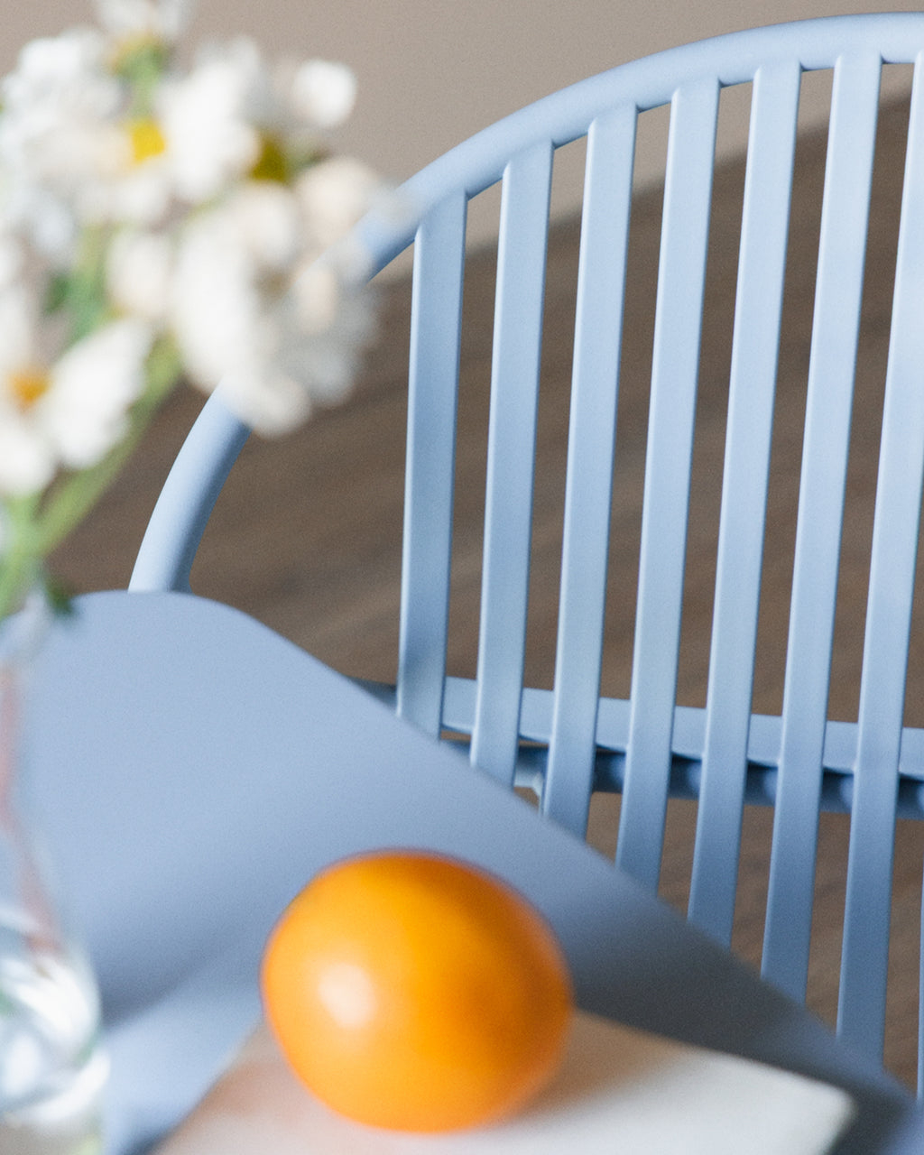 Anier polypropylene and metal outdoor chair