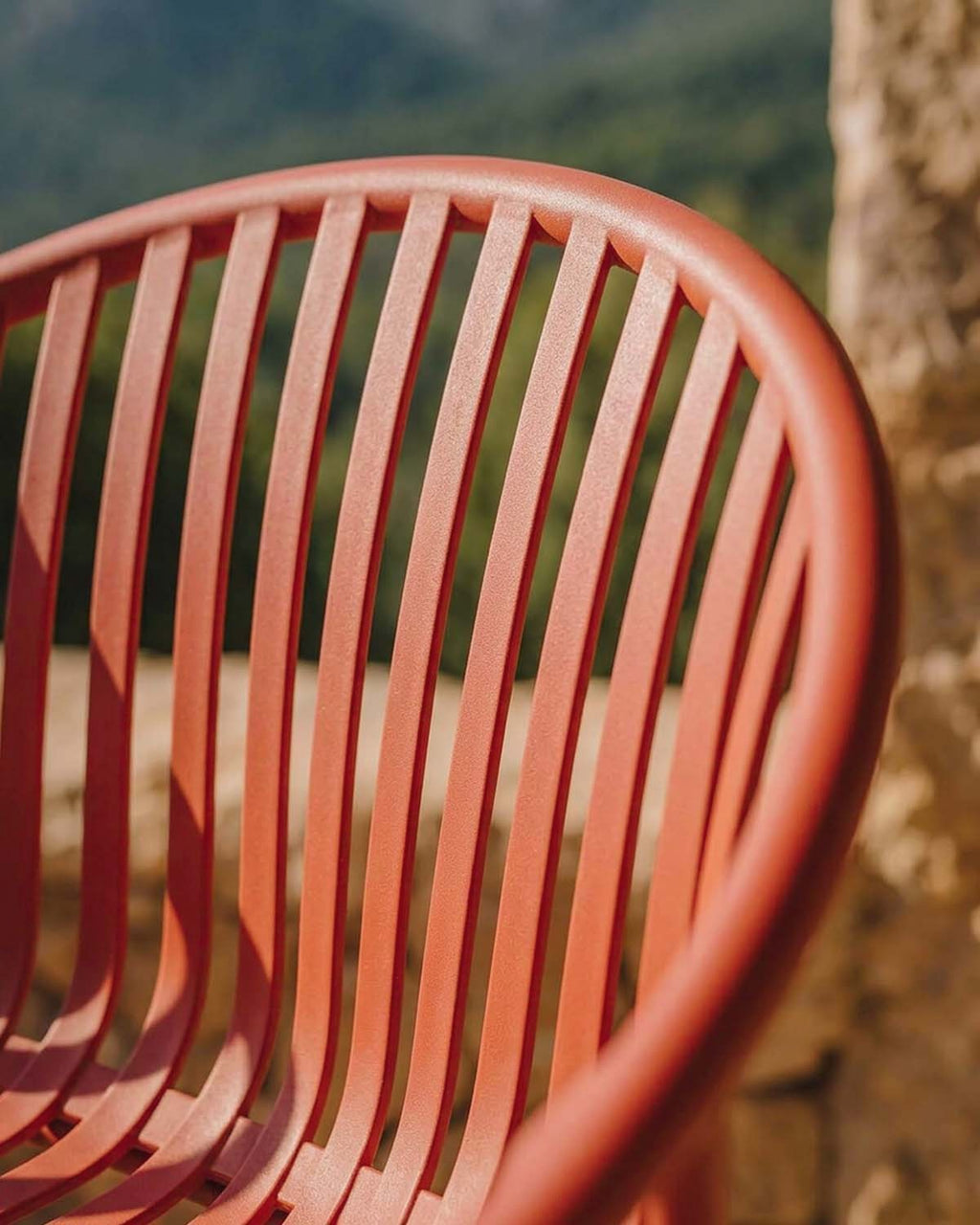 Anier polypropylene and metal outdoor chair