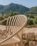 Anier polypropylene and metal outdoor chair