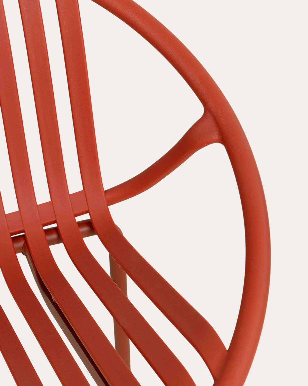 Anier polypropylene and metal outdoor chair
