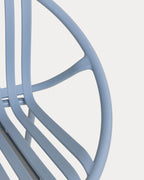 Anier polypropylene and metal outdoor chair