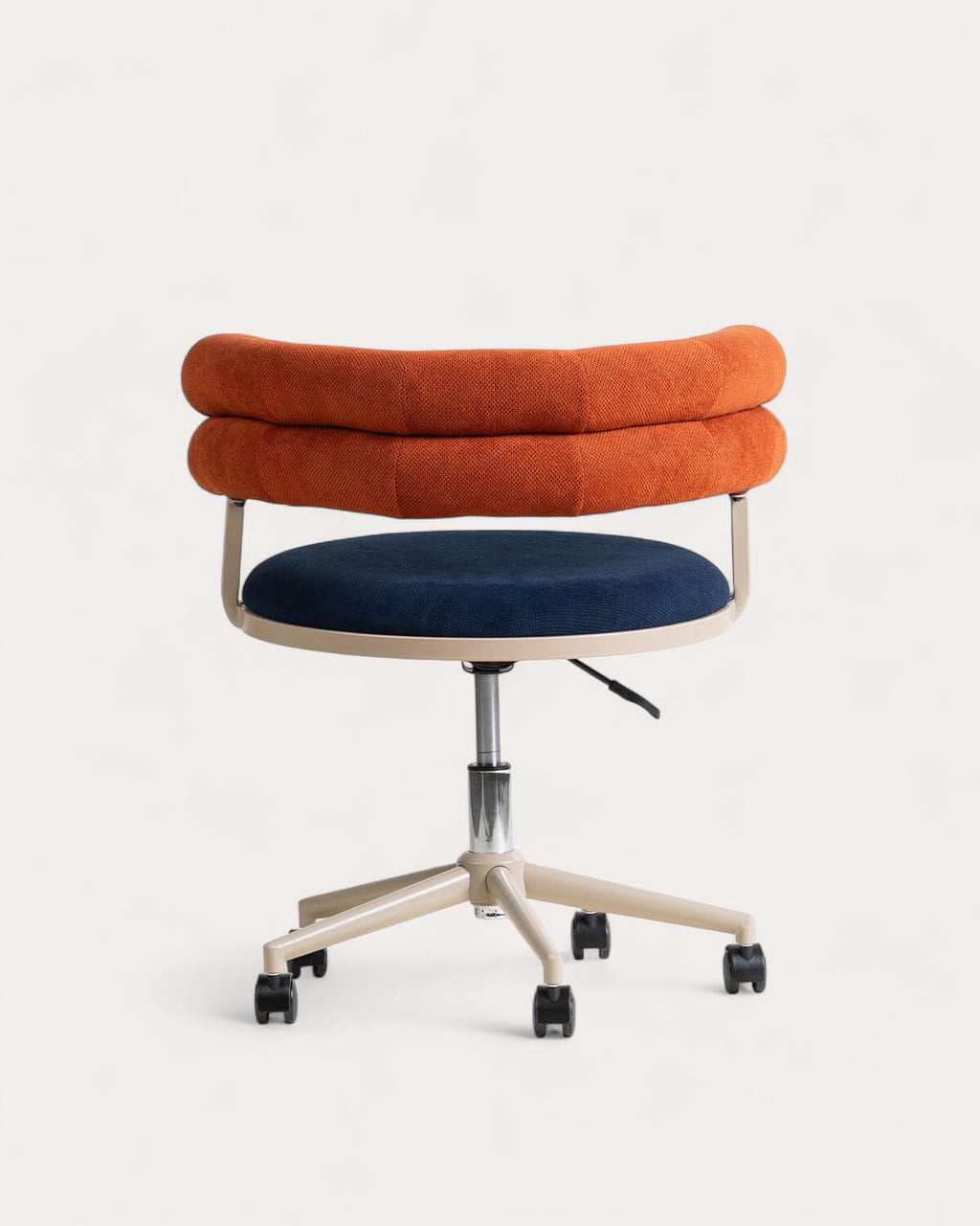Aixa adjustable metal and fabric office chair