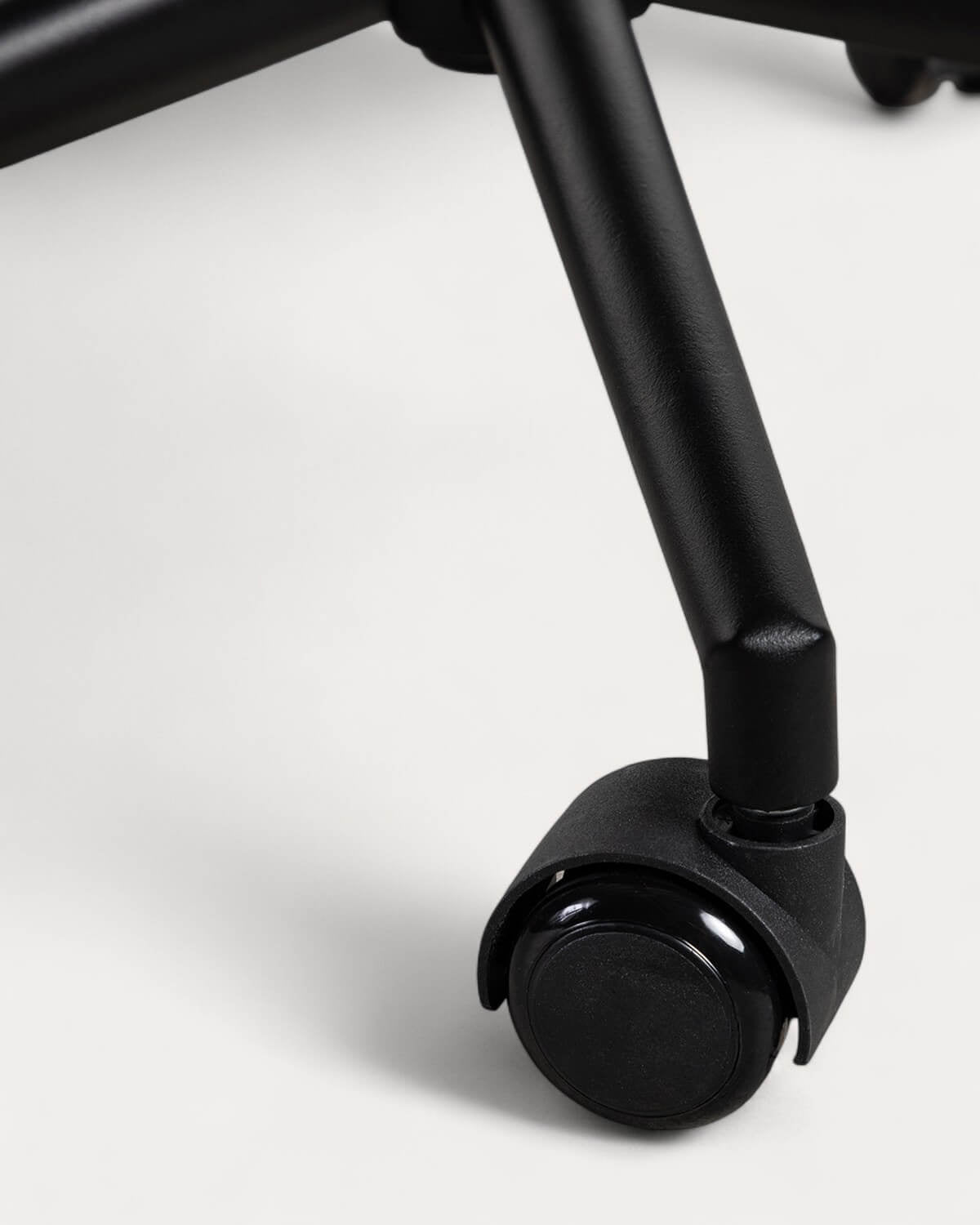 Aixa adjustable metal and fabric office chair