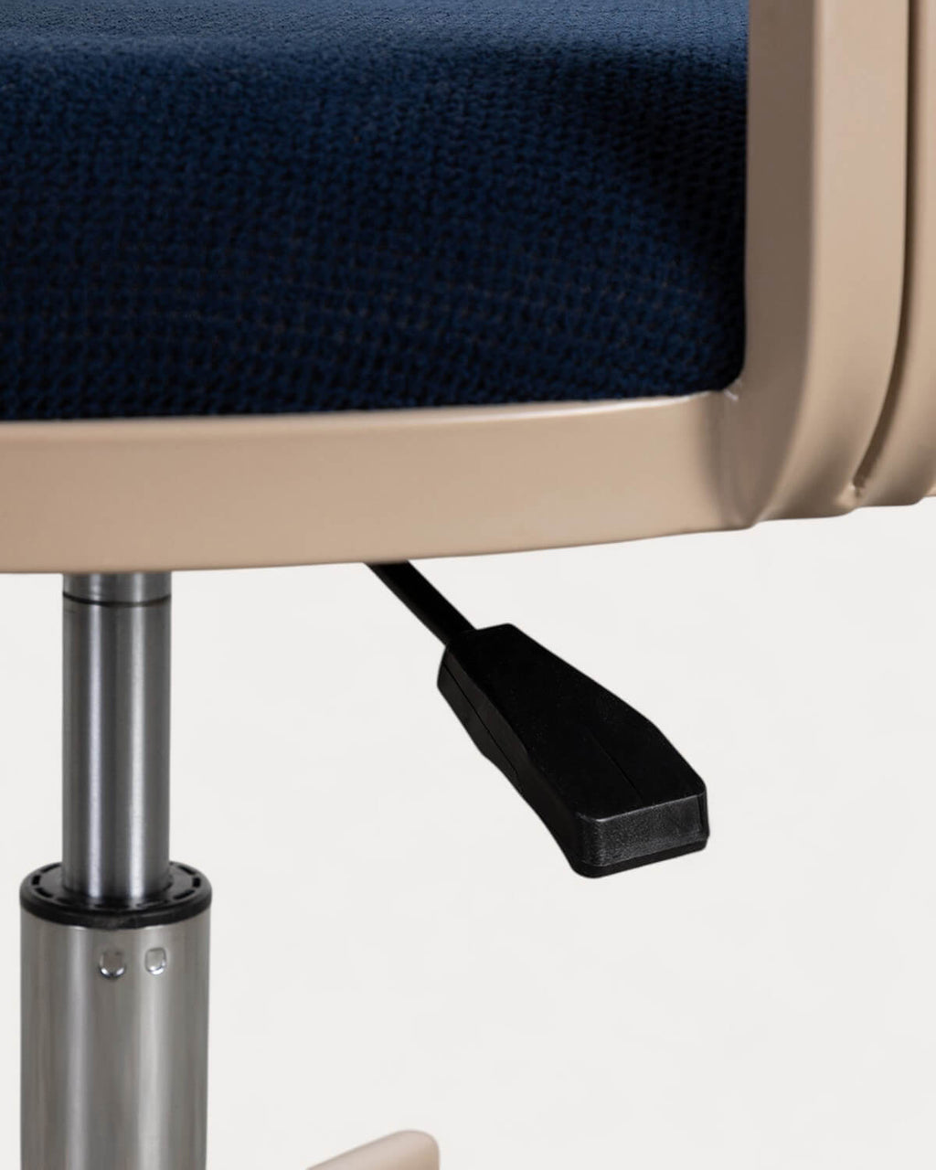 Aixa adjustable metal and fabric office chair