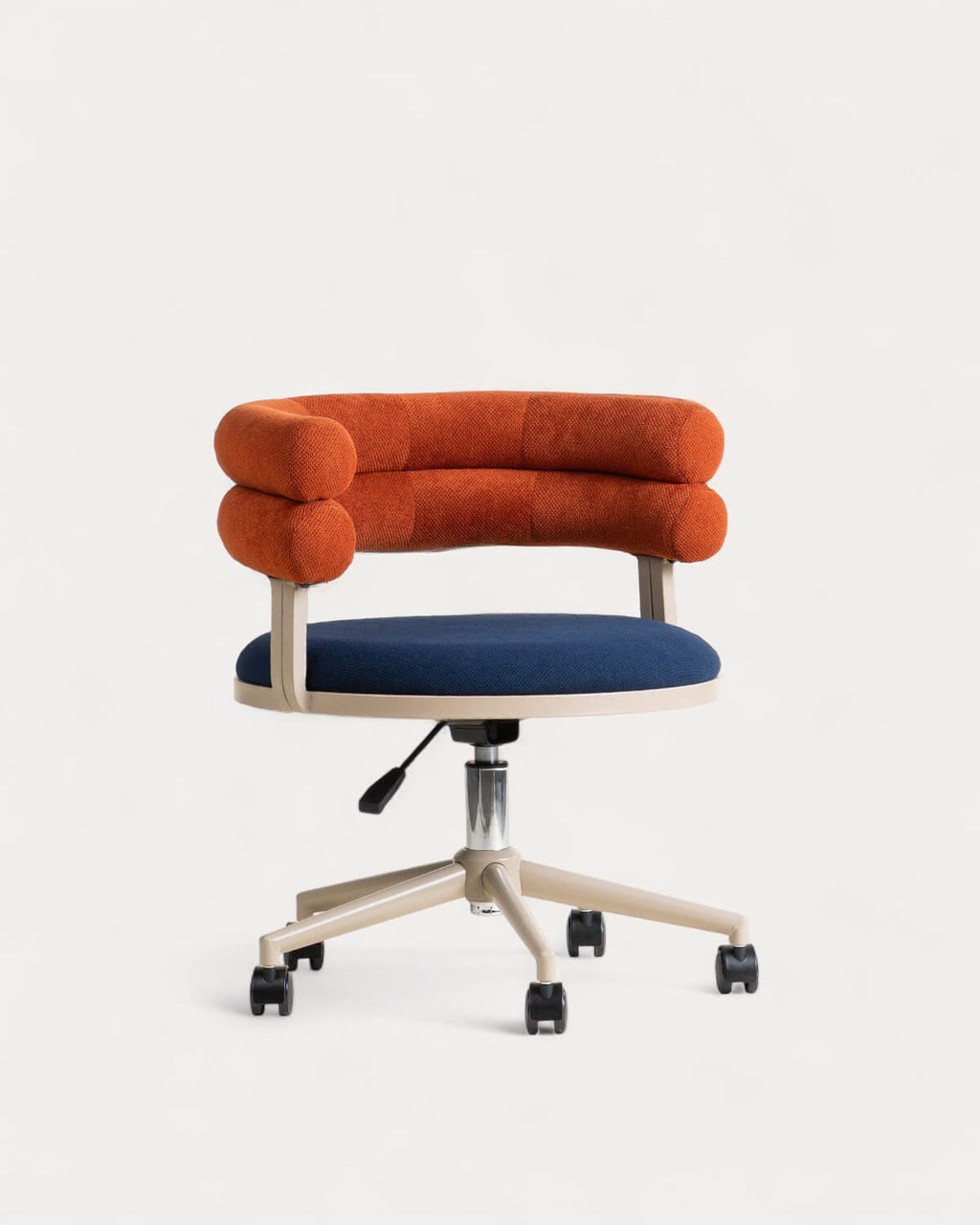 Aixa adjustable metal and fabric office chair