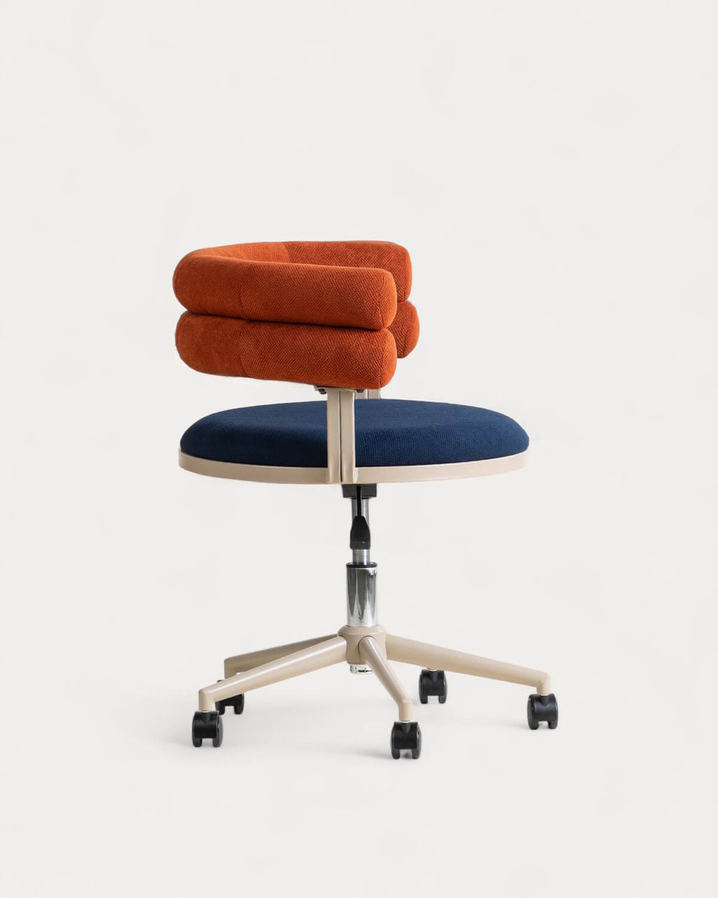 Aixa adjustable metal and fabric office chair