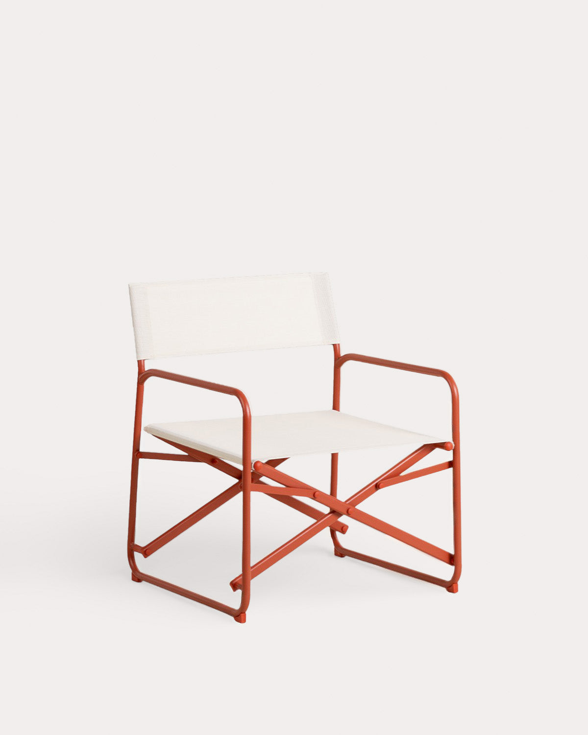 Bowye folding metal and fabric garden armchair