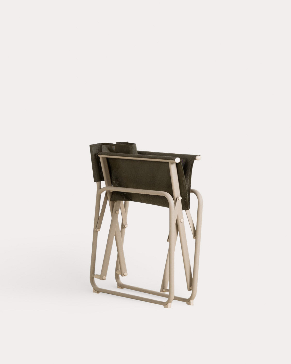 Bowye folding metal and fabric garden armchair