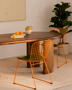 Aras Fresh Metal High Back Dining Chair