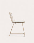 Aras Fresh Metal High Back Dining Chair