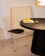 Aras Fresh Metal High Back Dining Chair