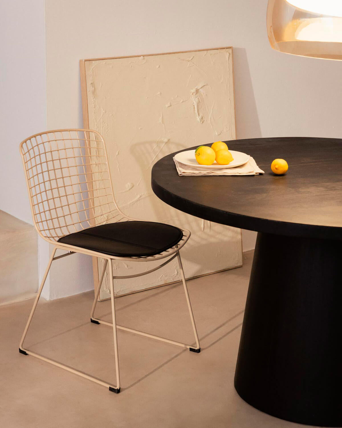 Aras Fresh Metal High Back Dining Chair