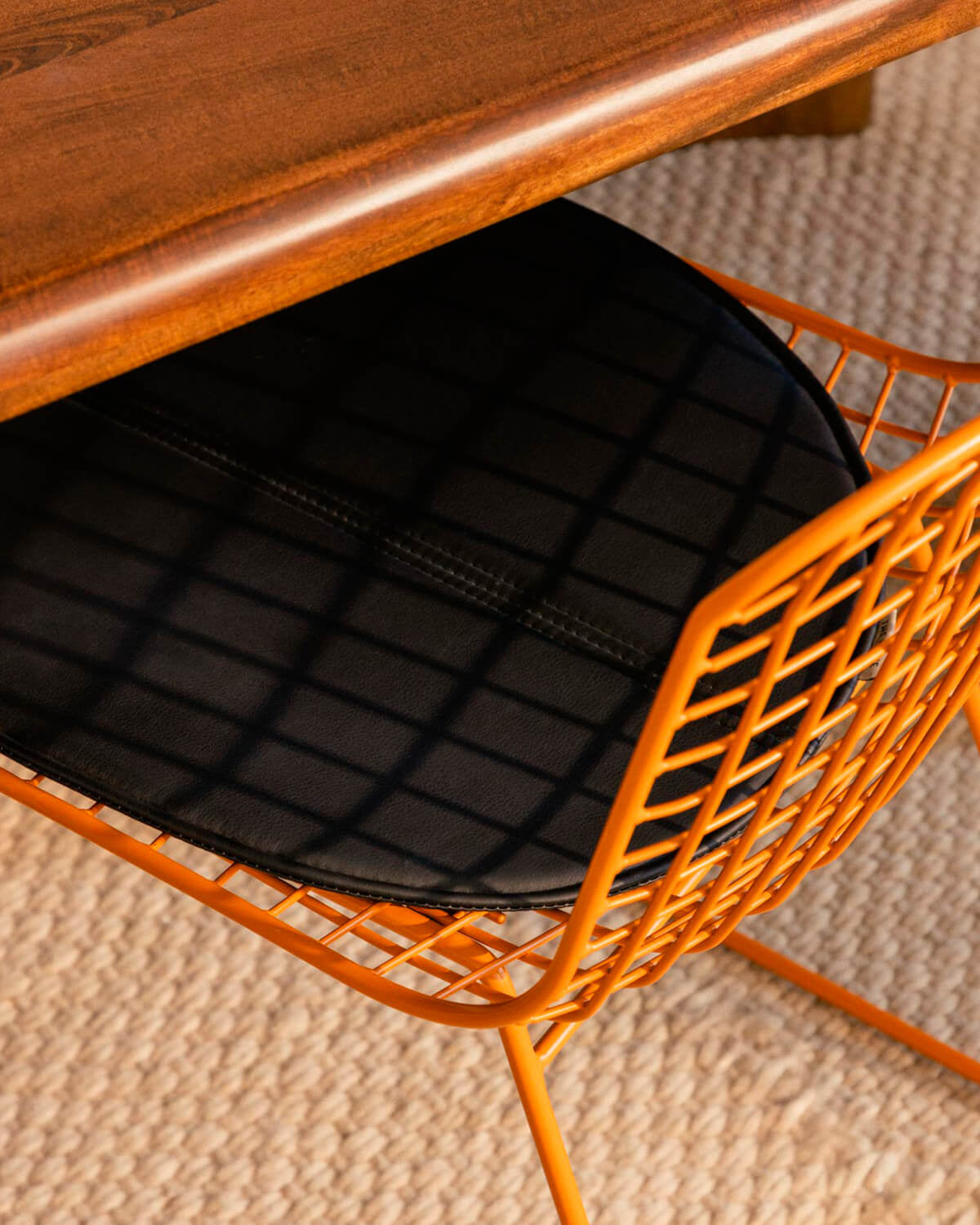 Aras Fresh Metal High Back Dining Chair