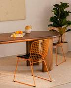 Aras Fresh Metal High Back Dining Chair