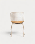 Aras Fresh Metal High Back Dining Chair