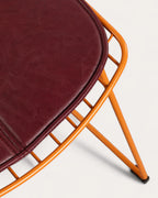 Aras Fresh Metal High Back Dining Chair