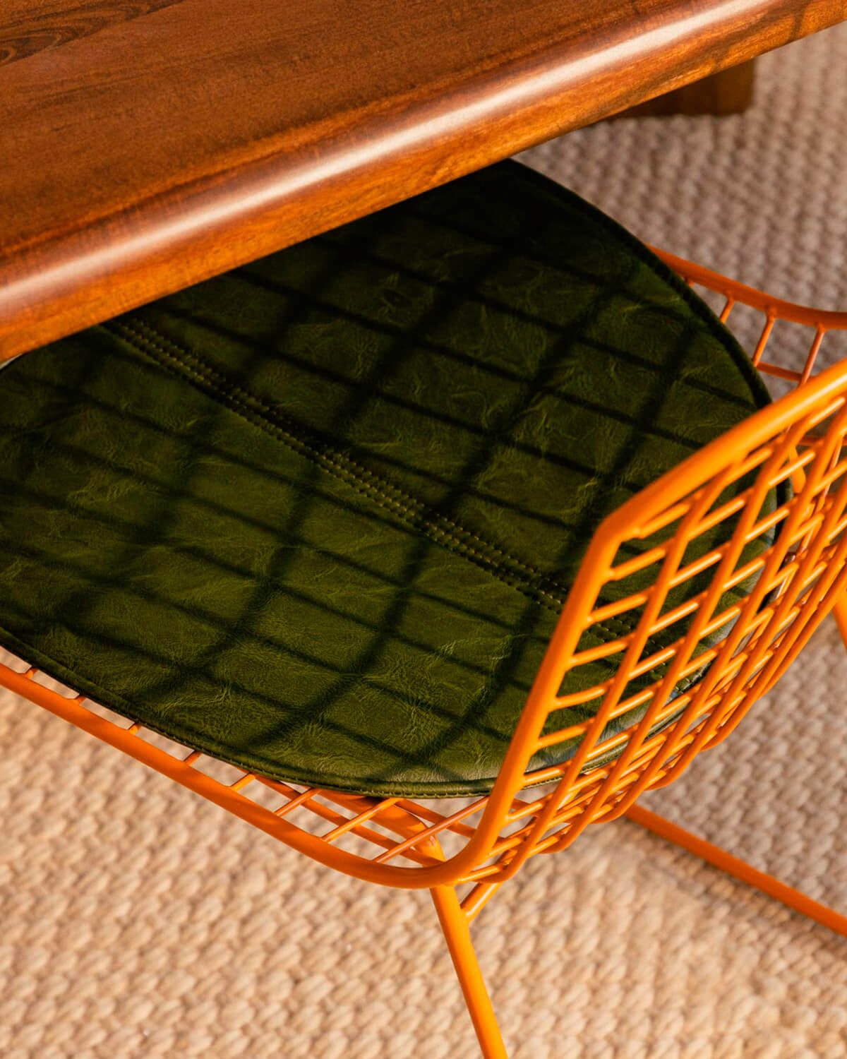 Aras Fresh Metal High Back Dining Chair