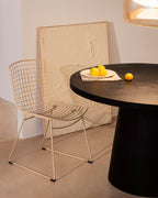 Aras Fresh Metal High Back Dining Chair