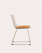 Aras Fresh Metal High Back Dining Chair