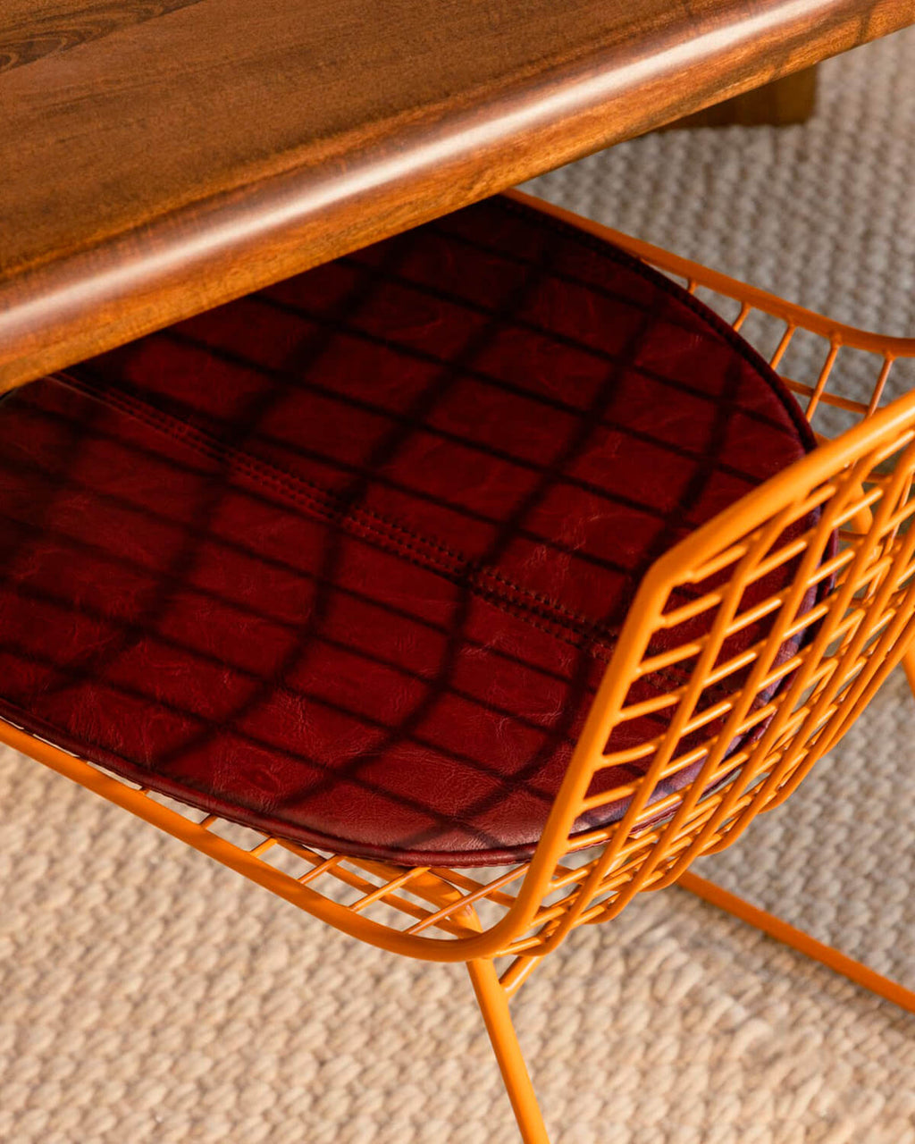 Aras Fresh Metal High Back Dining Chair