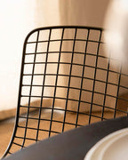 Aras Fresh Metal High Back Dining Chair