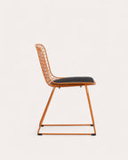 Aras Fresh Metal High Back Dining Chair
