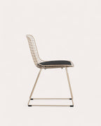 Aras Fresh Metal High Back Dining Chair