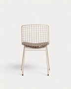 Aras Fresh Metal High Back Dining Chair