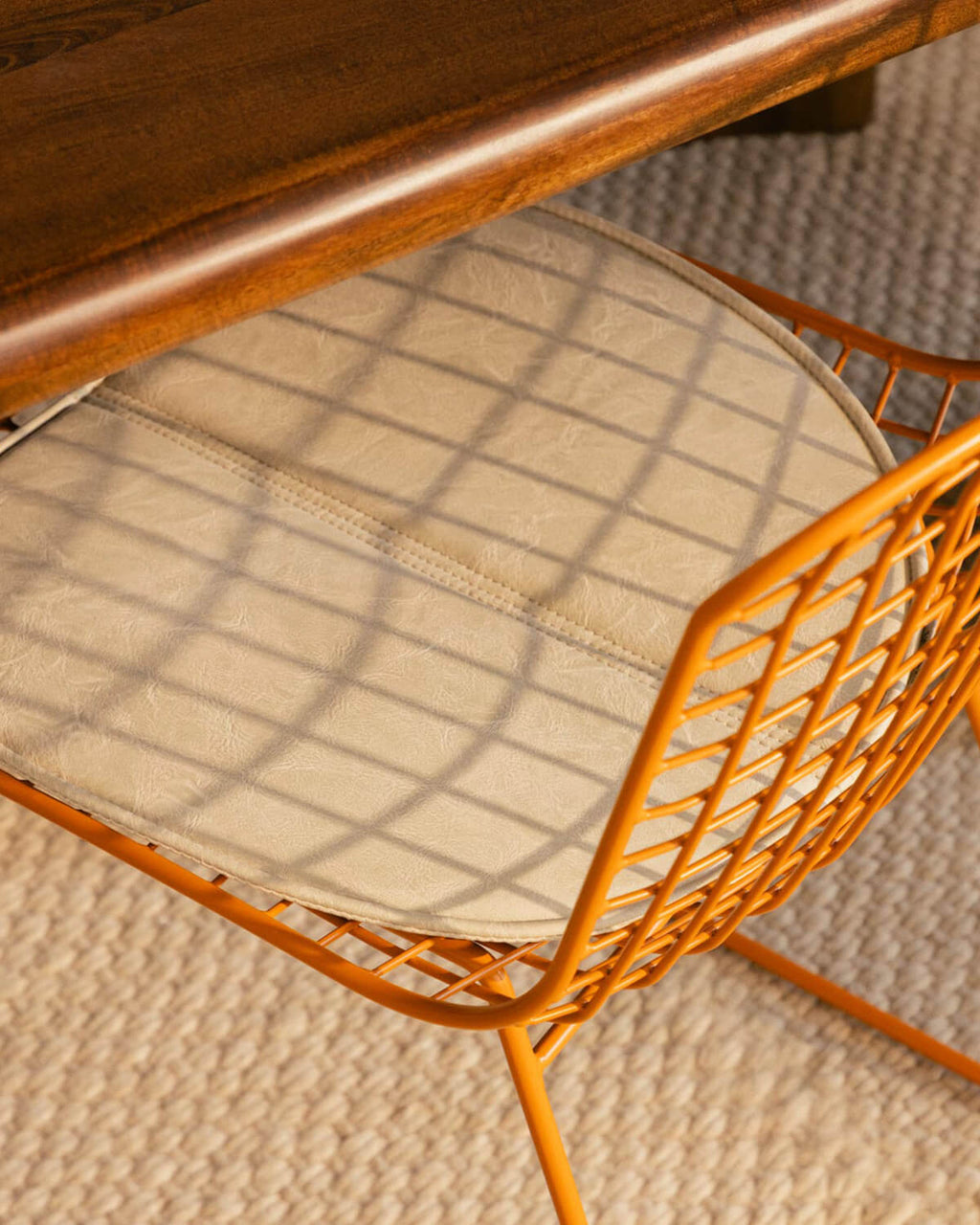 Aras Fresh Metal High Back Dining Chair