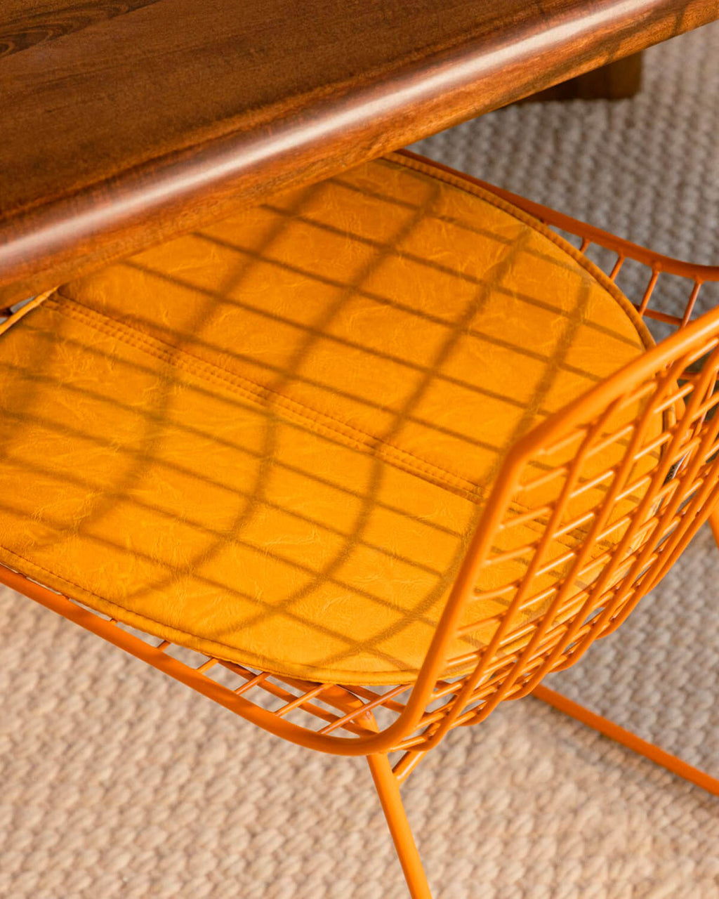 Aras Fresh Metal High Back Dining Chair