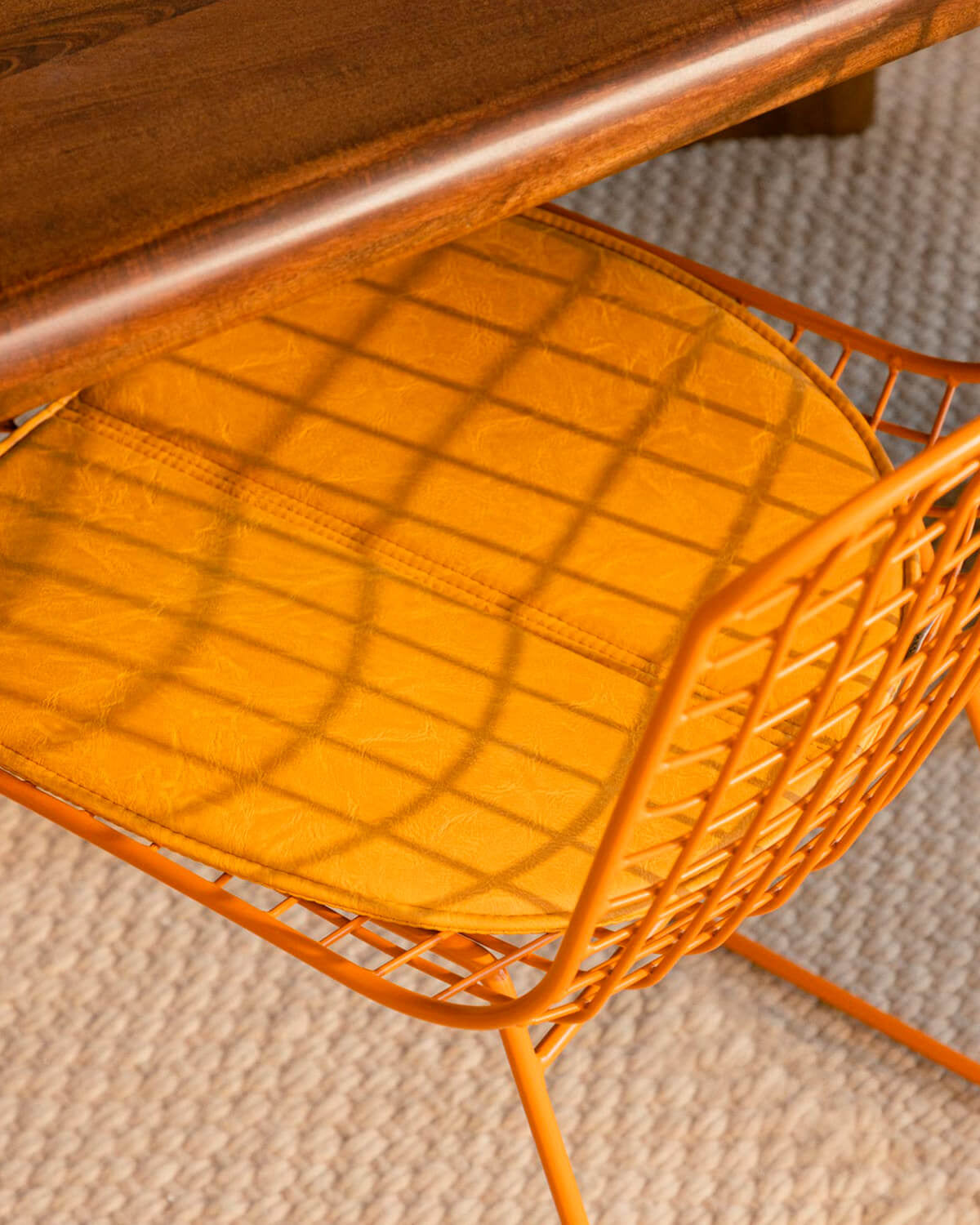 Aras Fresh Metal High Back Dining Chair
