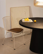Aras Fresh Metal High Back Dining Chair