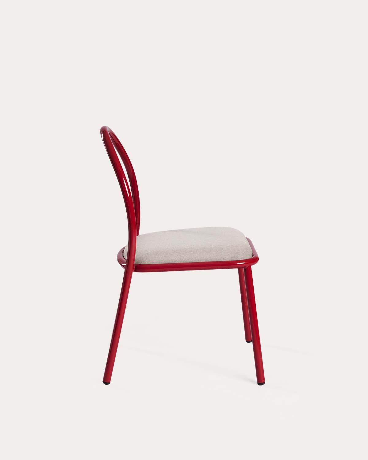 Budy Metal and Fabric Dining Chair