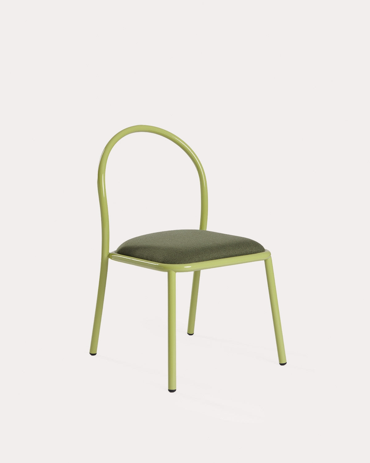 Budy Metal and Fabric Dining Chair