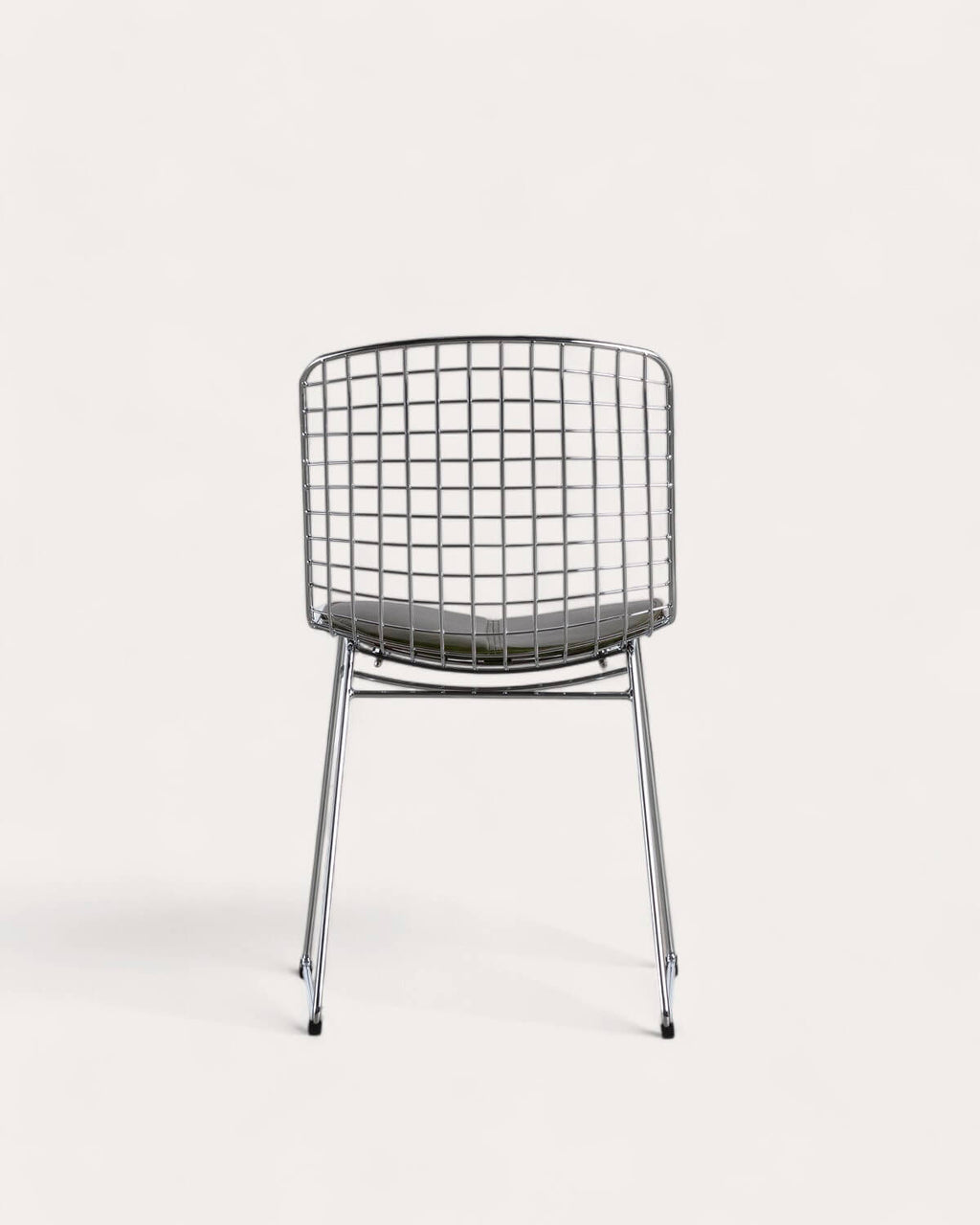 Aras High Back Metal Dining Chair