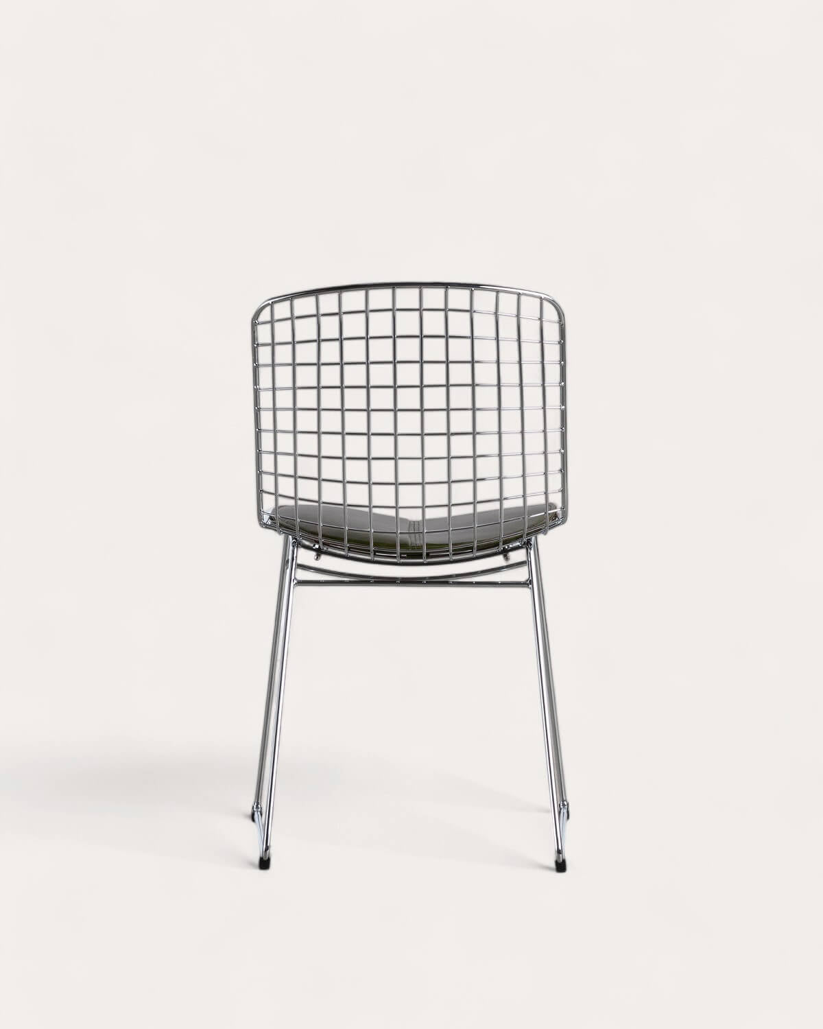 Aras High Back Metal Dining Chair