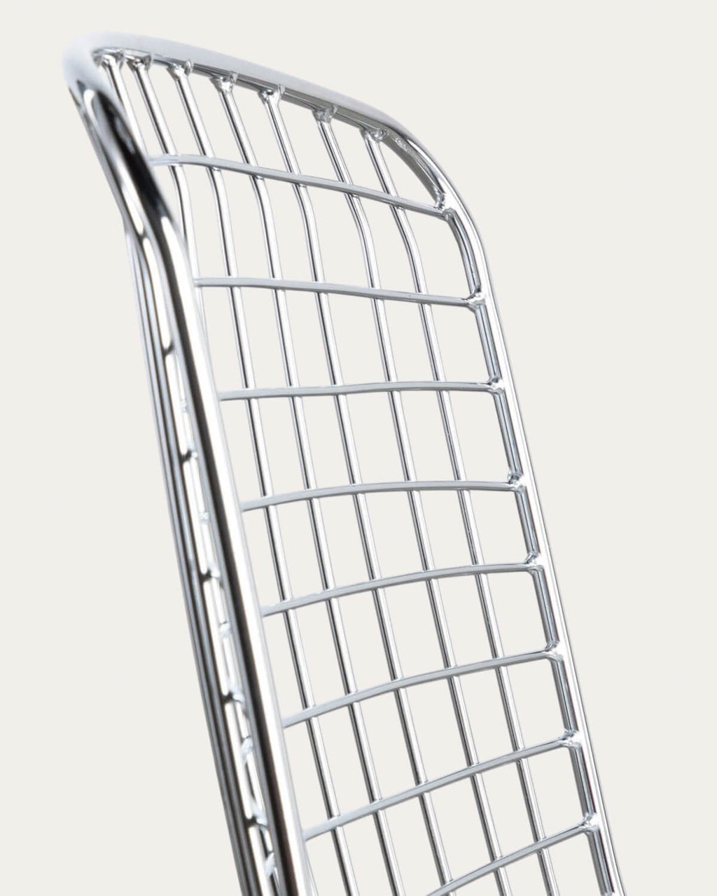 Aras High Back Metal Dining Chair