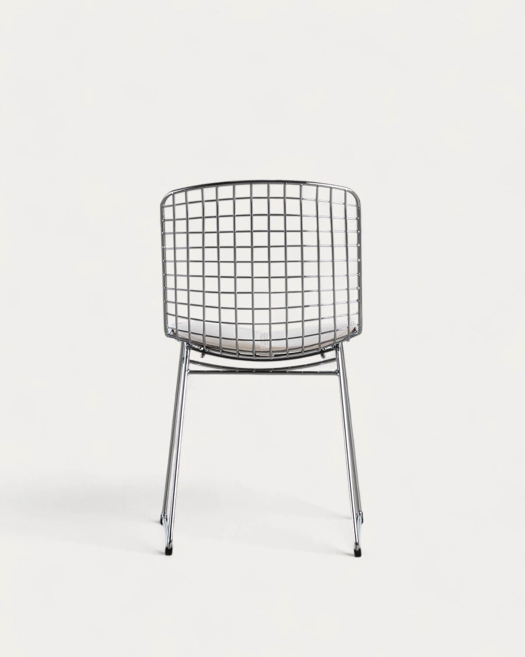 Aras High Back Metal Dining Chair