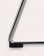 Aras High Back Metal Dining Chair