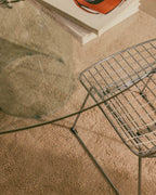 Aras High Back Metal Dining Chair