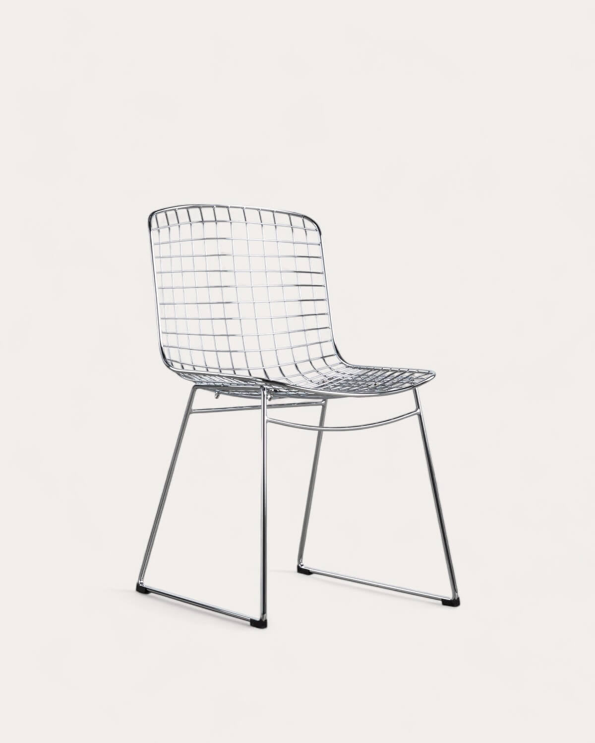 Aras High Back Metal Dining Chair