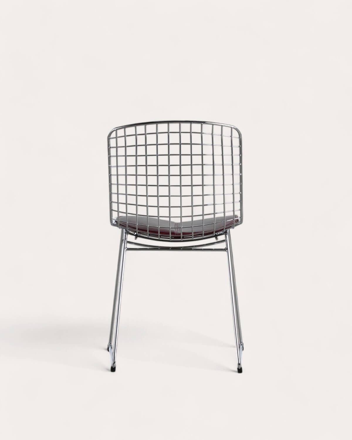 Aras High Back Metal Dining Chair