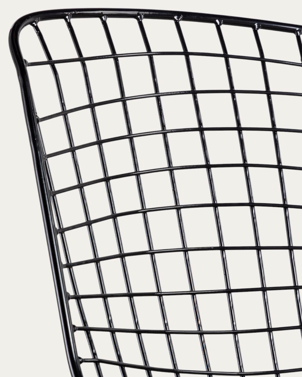 Aras High Back Metal Dining Chair