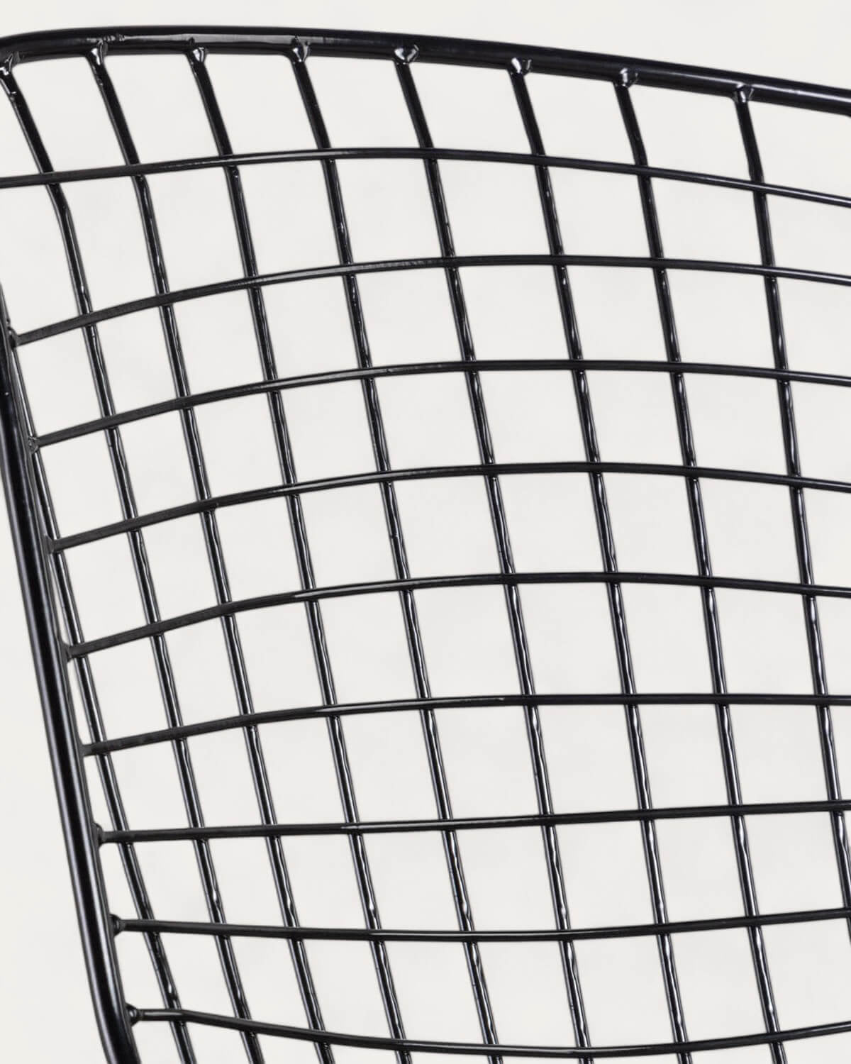 Aras High Back Metal Dining Chair