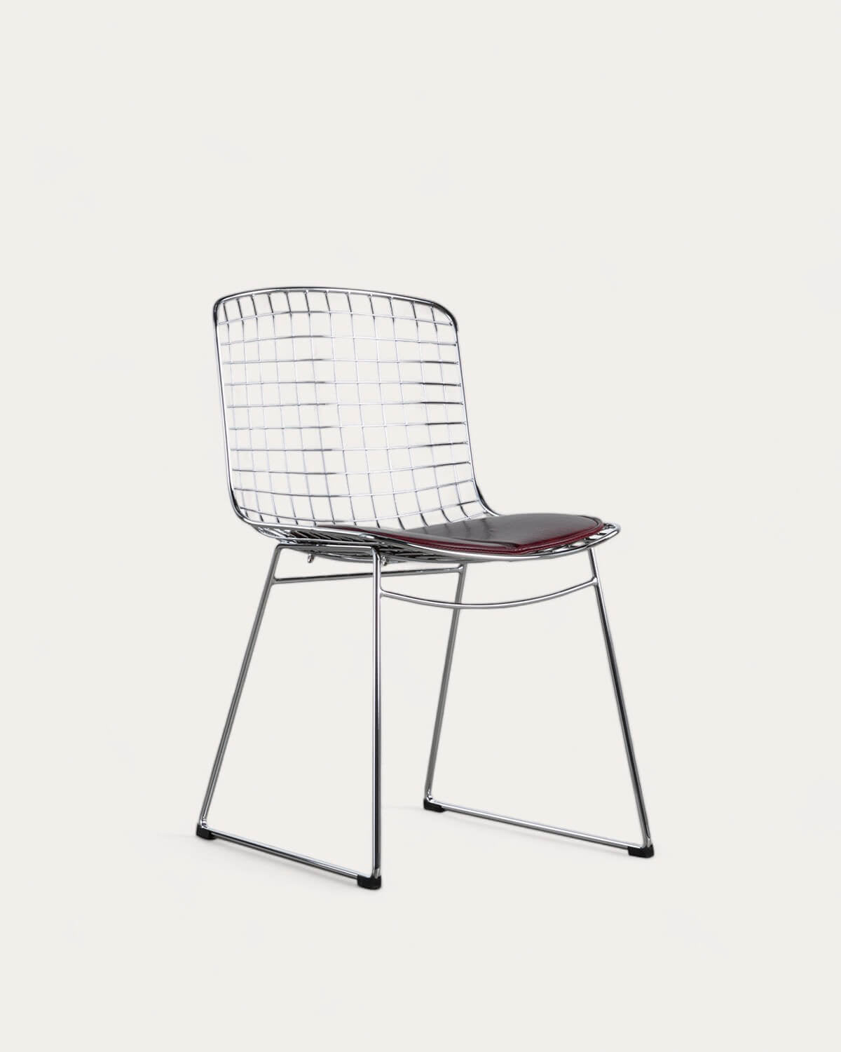 Aras High Back Metal Dining Chair