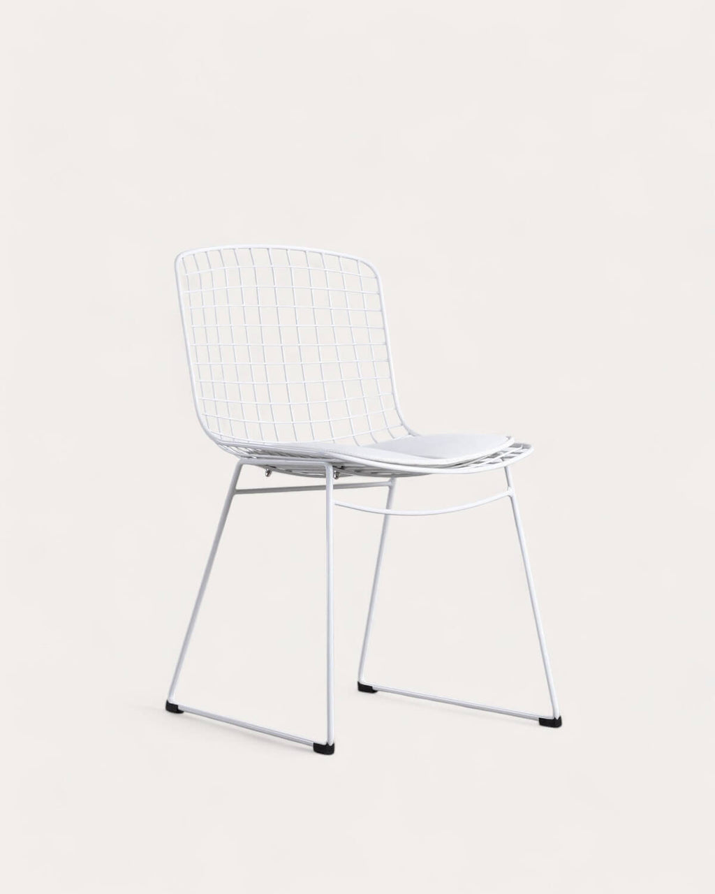 Aras High Back Metal Dining Chair