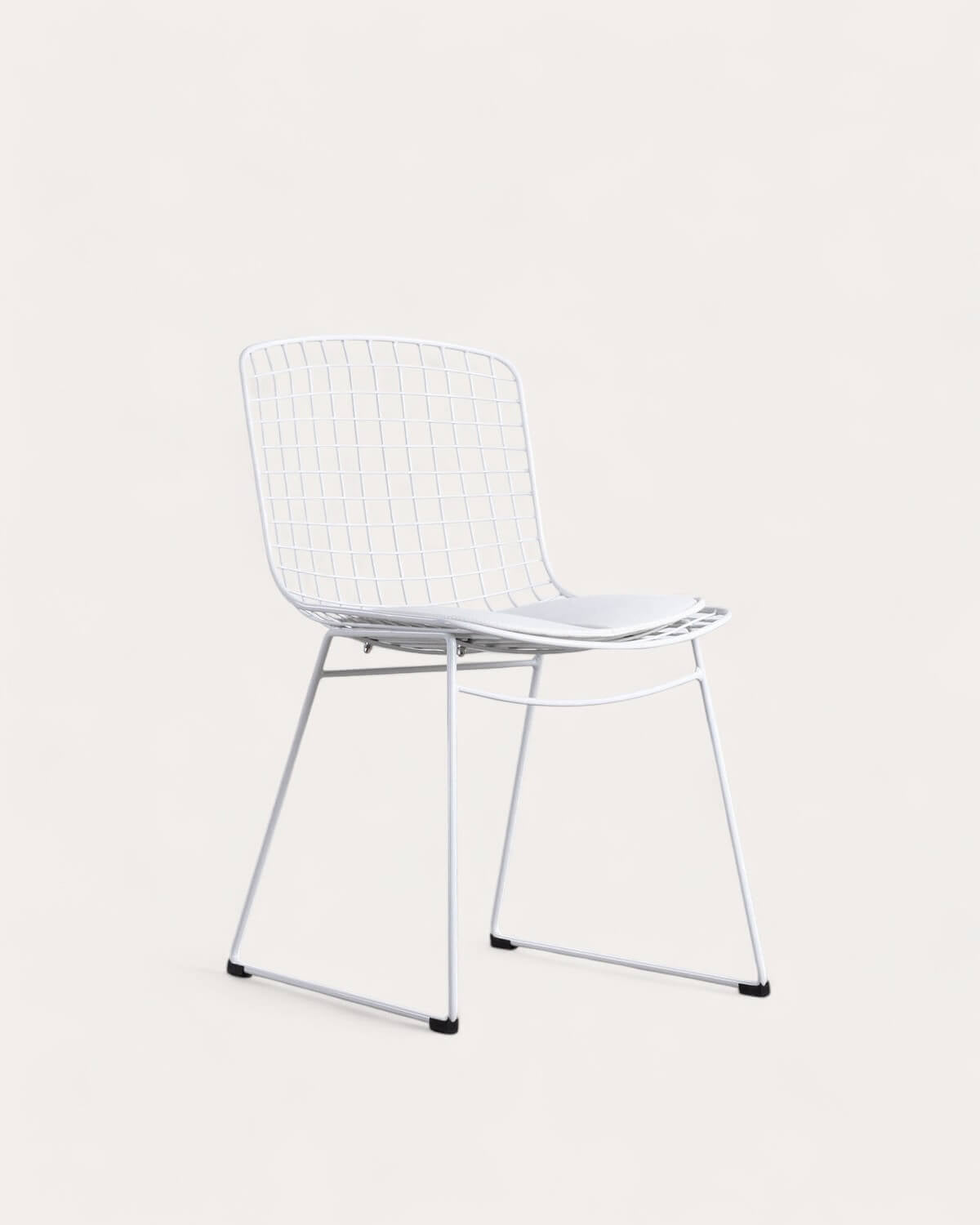 Aras High Back Metal Dining Chair