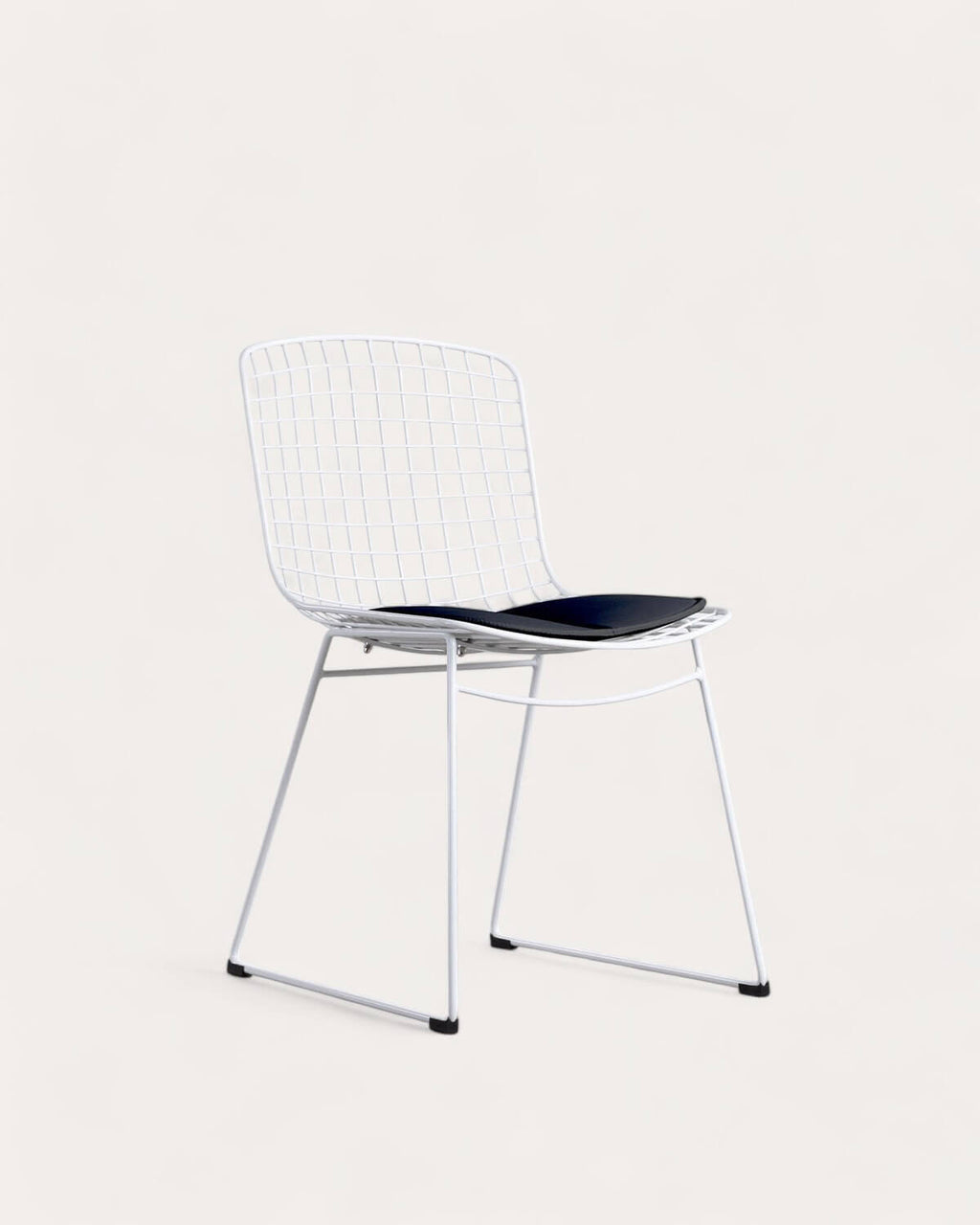 Aras High Back Metal Dining Chair
