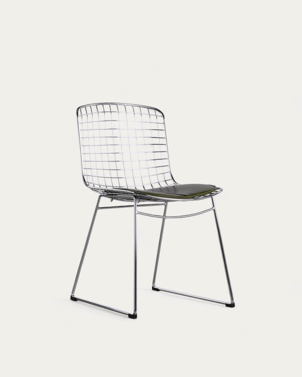 Aras High Back Metal Dining Chair