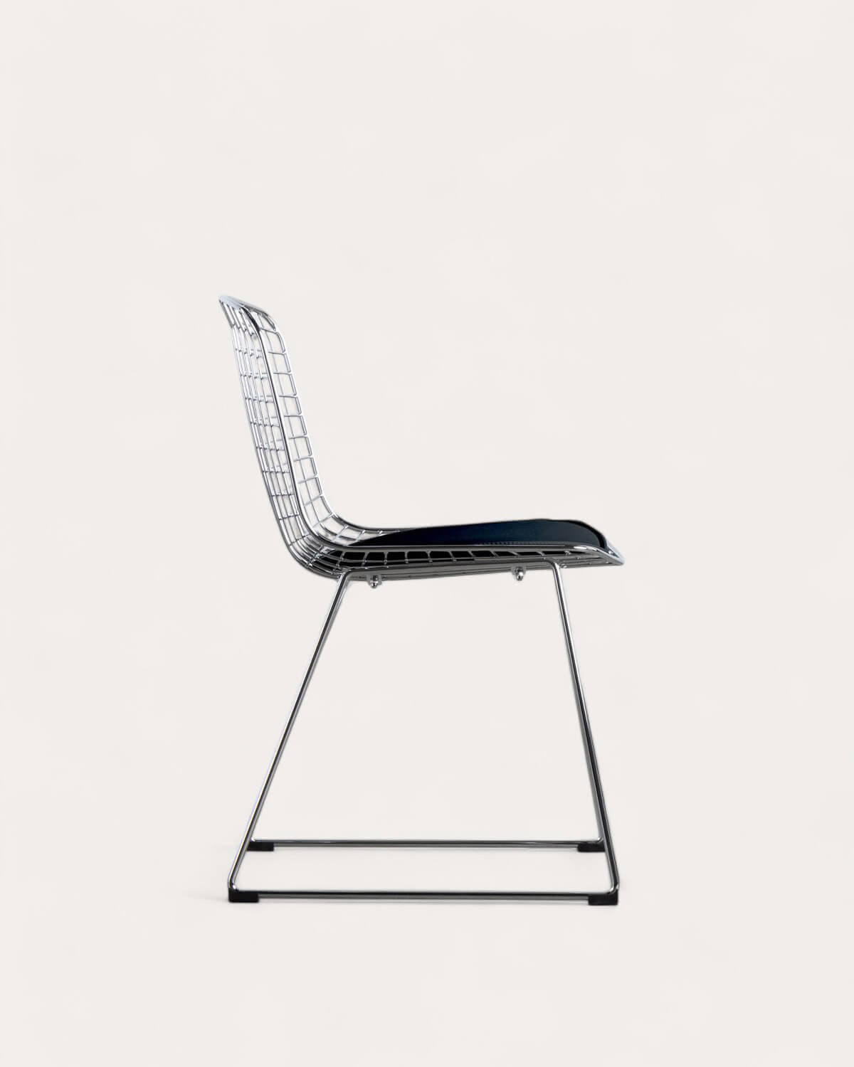 Aras High Back Metal Dining Chair